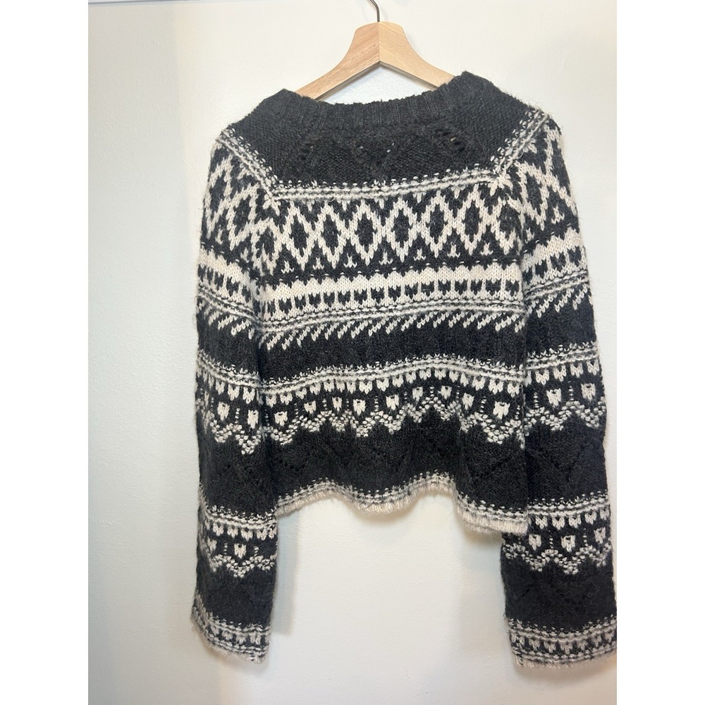 Sanctuary Crew Neck Fair Isle‎ Sweater Pullover - Picture 6 of 9